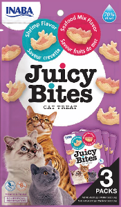 Inaba Juicy Bites garnalen & zeevruchten